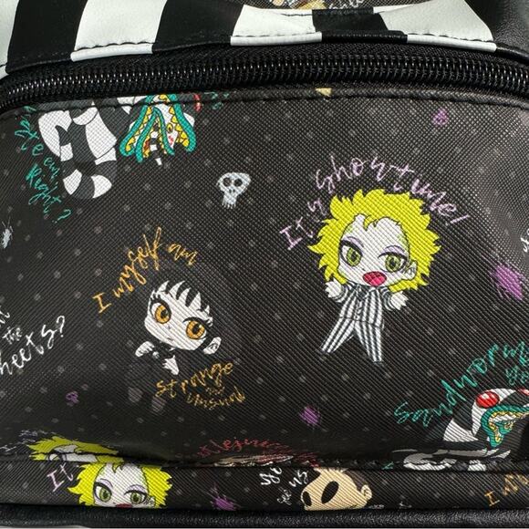 NEW BETTLEJUICE Mini Backpack Anime Manga - Picture 6 of 8